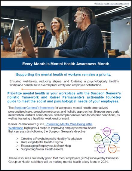 Mental Health flyer
